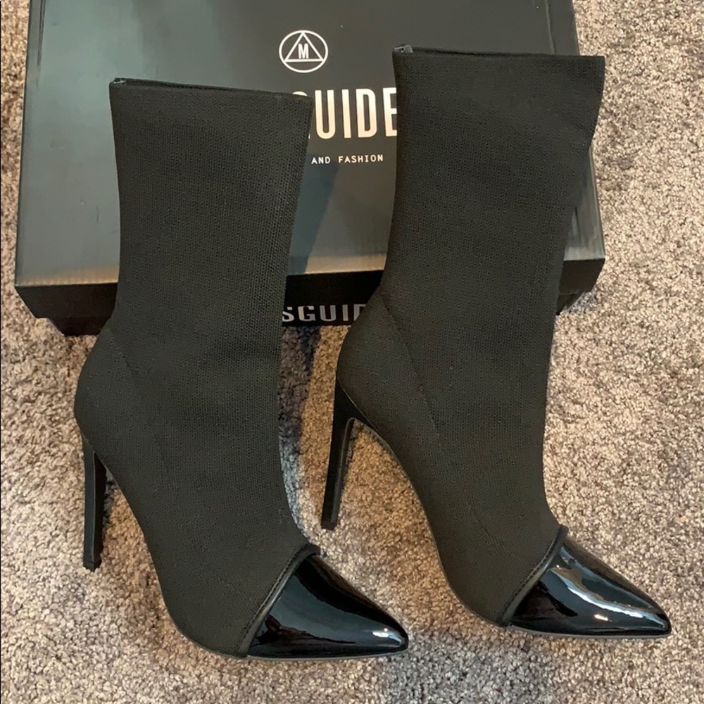 Black Sock Booties